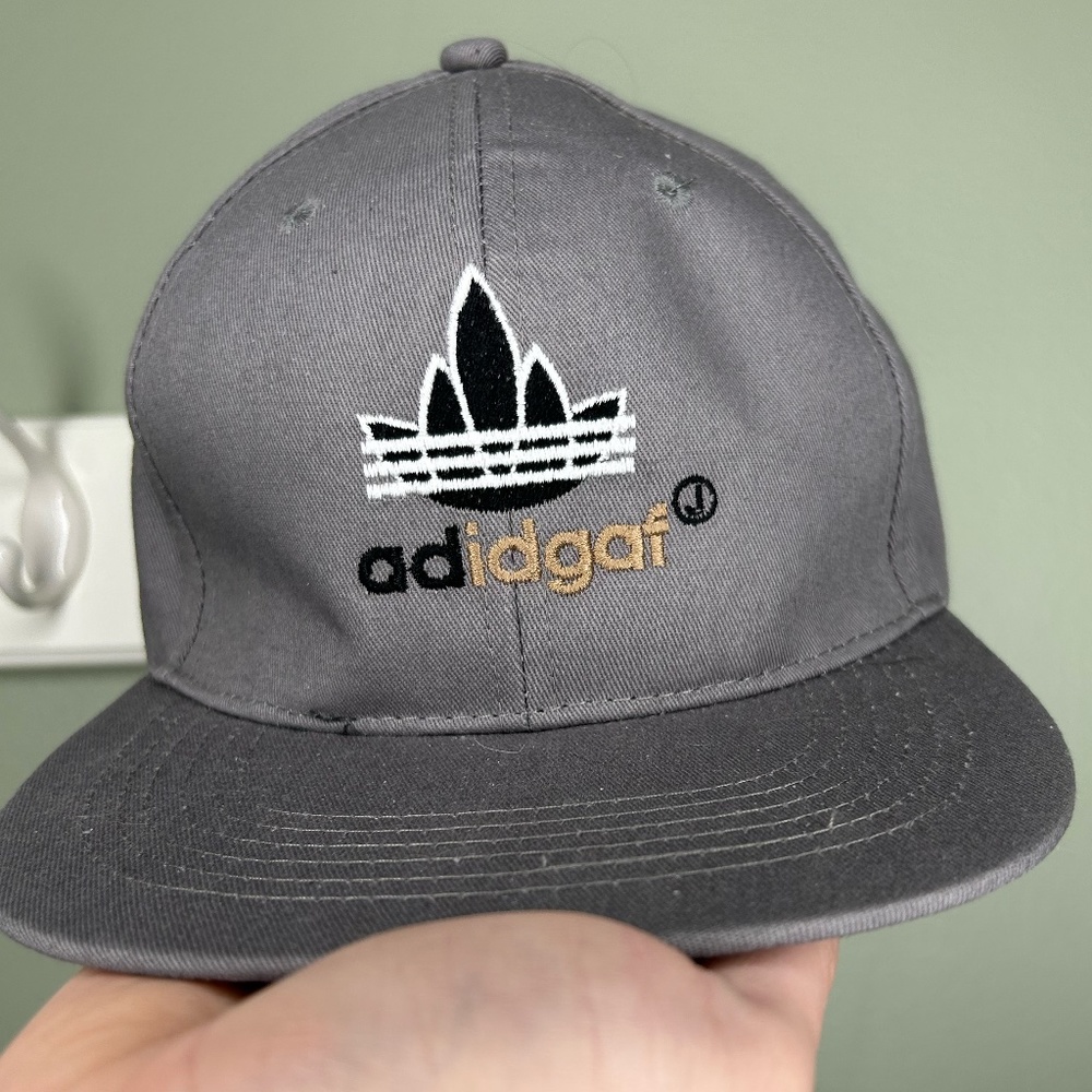 Men's funny Adidas hat one size fits all